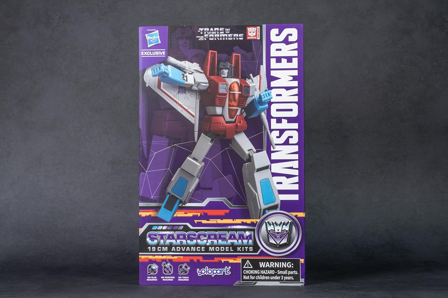 YOLOPARK AMK Series G1 Starscream &ndash; Decepticon Air Commander image number 3
