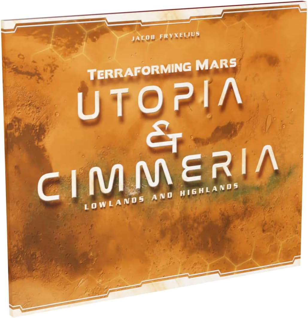 Stronghold Games Mars Utopia and Cimmeria Double-Sided Board Game with New Maps and Awards image number 2