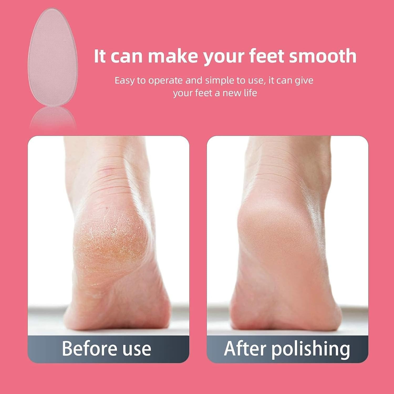 Itadaku 3 PCS Nano Glass Nail Files and Foot File Set, Professional Manicure and Pedicure Kit, Callus Remover and Hard Skin Exfoliator for Wet/Dry Foot & Nail Care image number 1