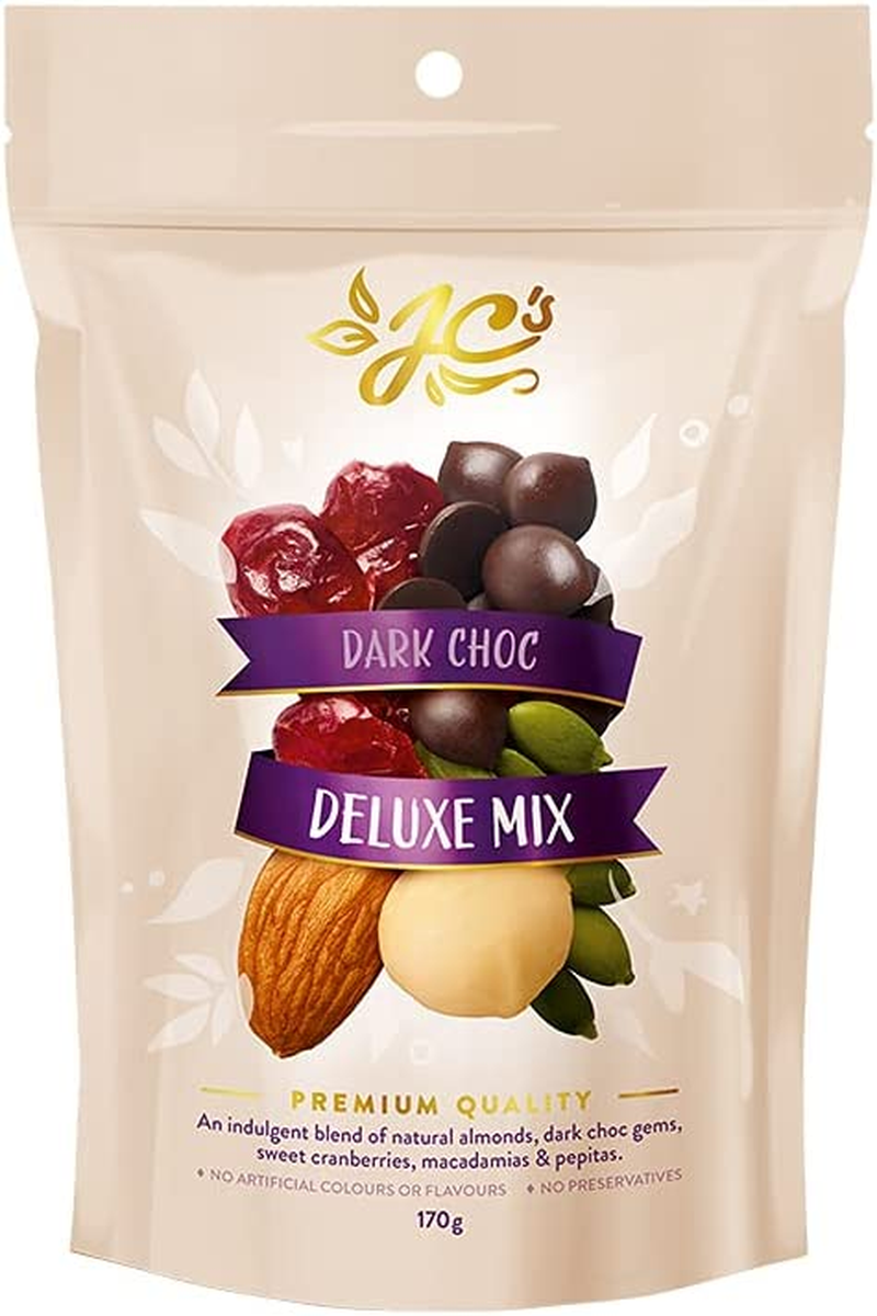J.C.'S Quality Foods Dark Choc Deluxe Mix, 170 G image number 4