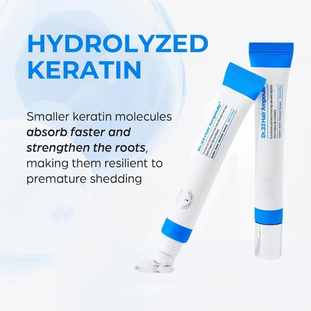 [Seapuri] Dr.33 Hair Scalp Ampoule Double Set (20Ml X 2EA) (Made in Korea) image number 1