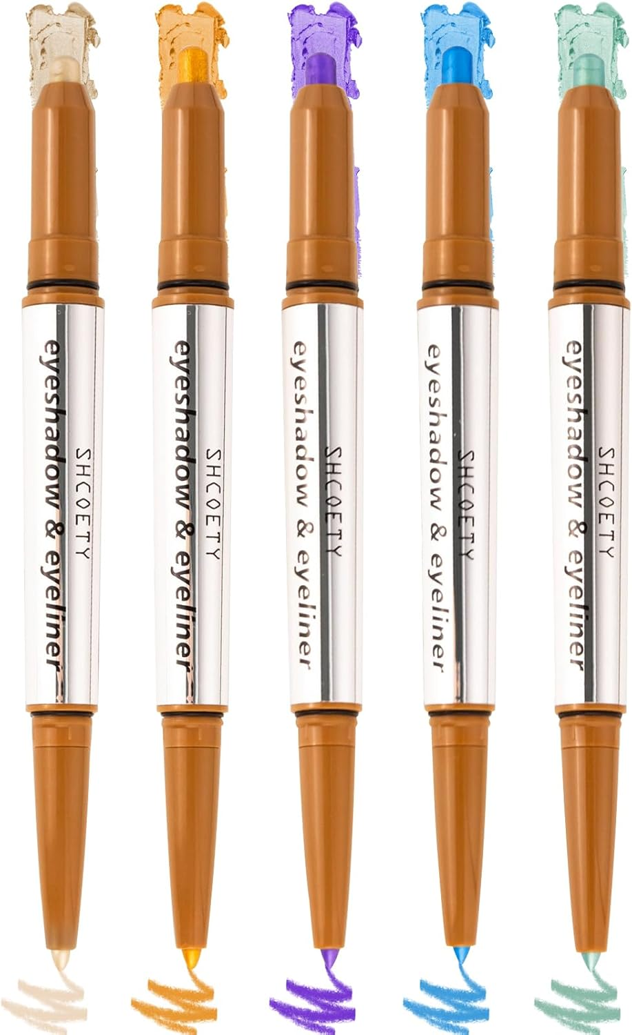 Eyeshadow Stick, 8 Colors Glitter Cream Eyeshadow Stick Set, Waterproof Eye Shadow Pencil, Colorful Eye Shadow Stick Pen Makeup Set, Waterproof & Long Lasting Starter Eyeshadow Stick Sets