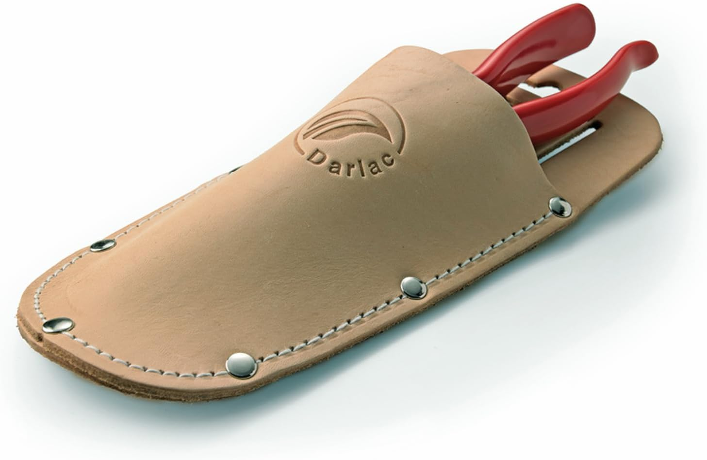 Darlac Tools Expert Leather Holster Pouch for Pruners & Secateurs - Fits onto Your Belt or Clip to Your Waistband