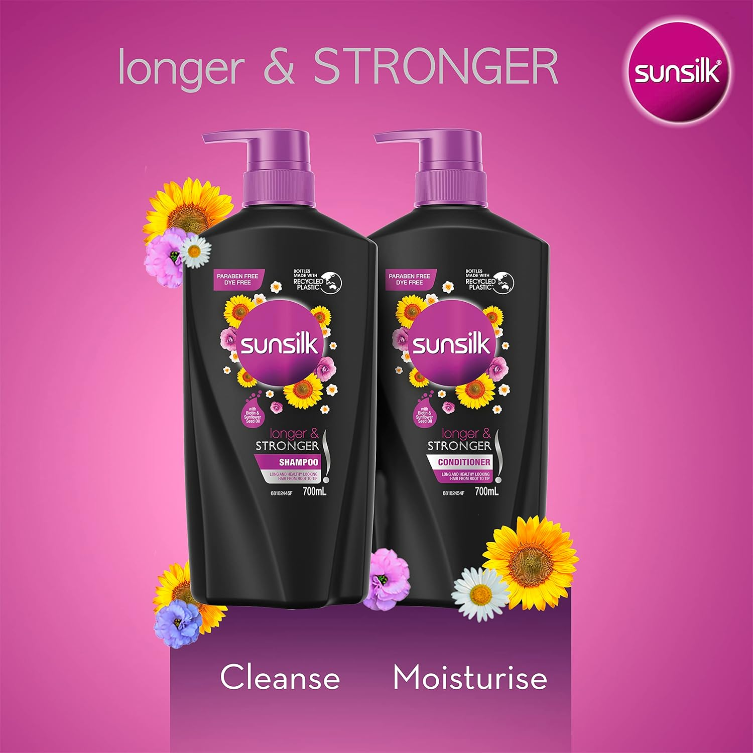 Sunsilk Longer & Stronger* Conditioner 700 Ml image number 5