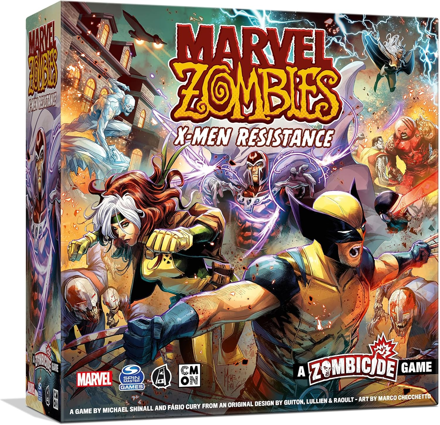 Asmodee CMON Marvel Zombies X-Men Resistance | a Zombicide Game | Board Game | Minitures