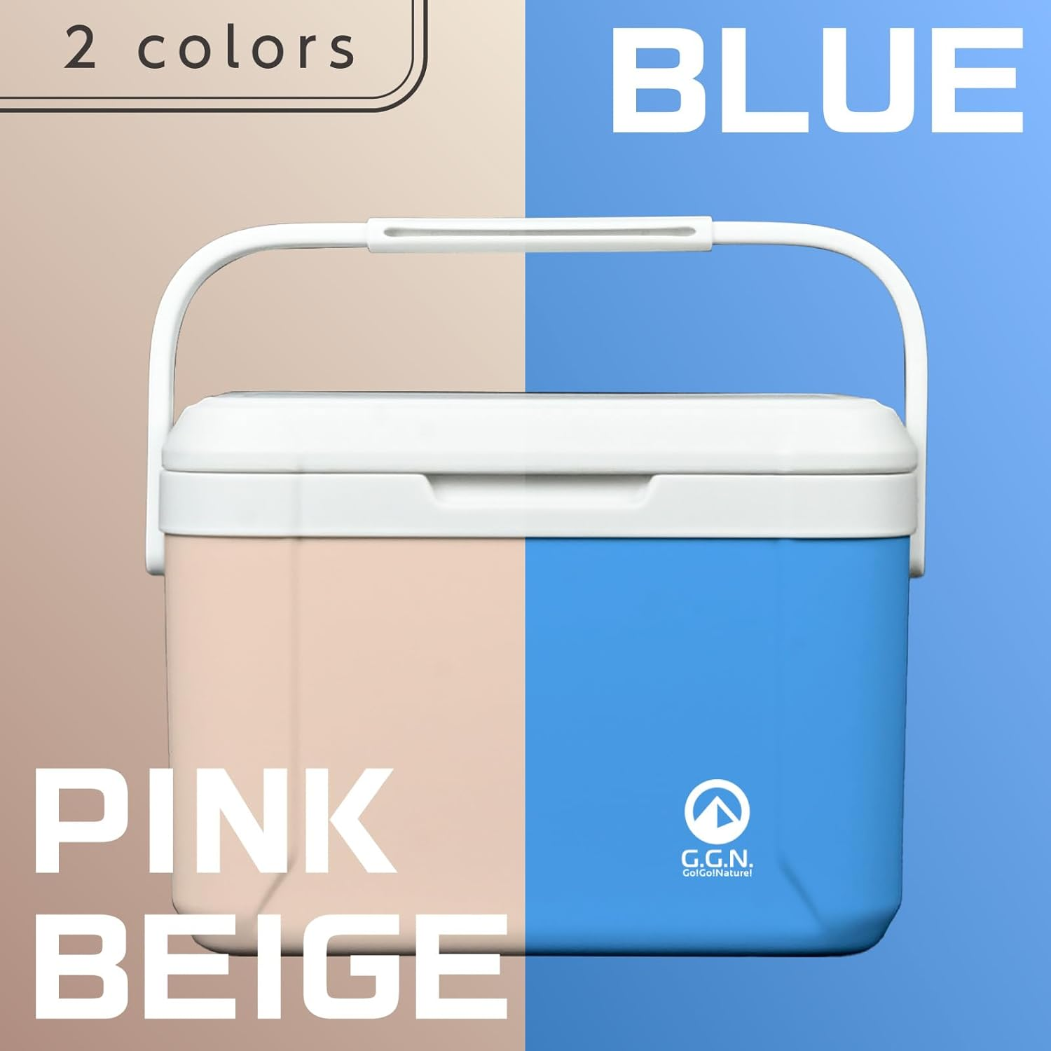 GG N Cooler Box, Hard Cooler, Cooler Bag, Small, Leisure Sports, Outdoor Activities, Club Activities, Lightweight, 5L - Blue image number 3