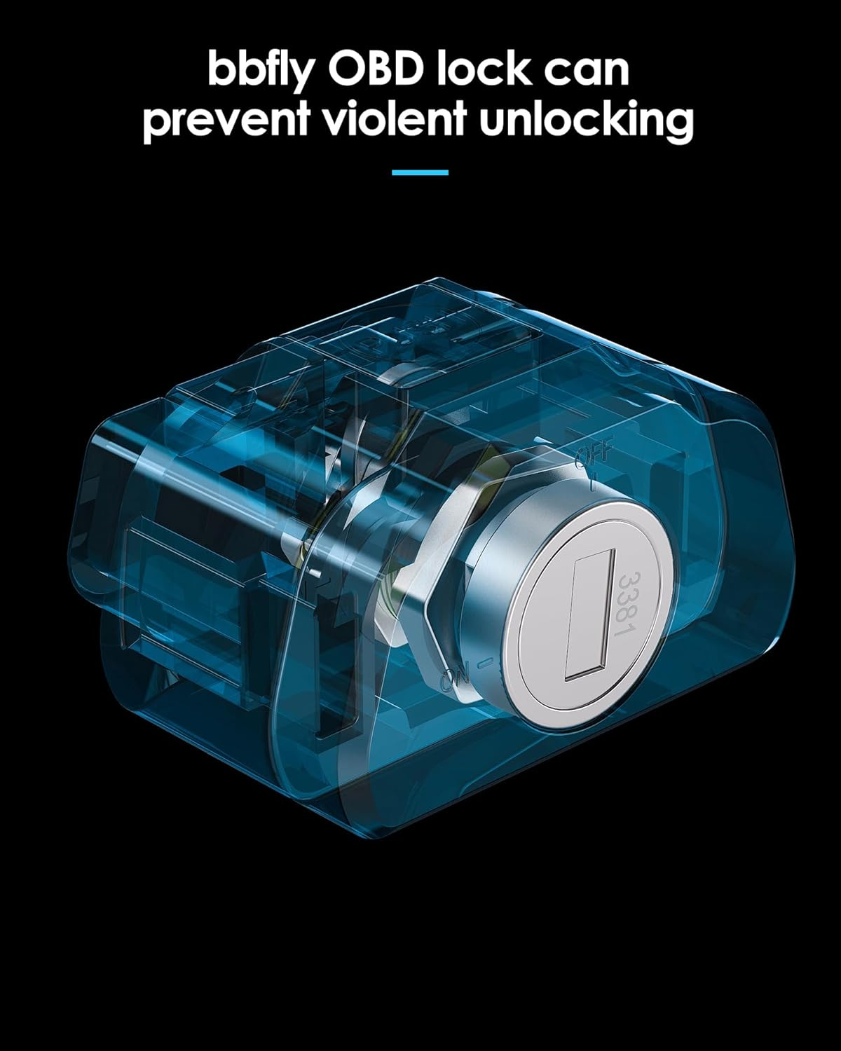 OBD Lock, Bbfly-K02 ODB Port Locking Tool, Car OBD2 Protector Device (K02) image number 2