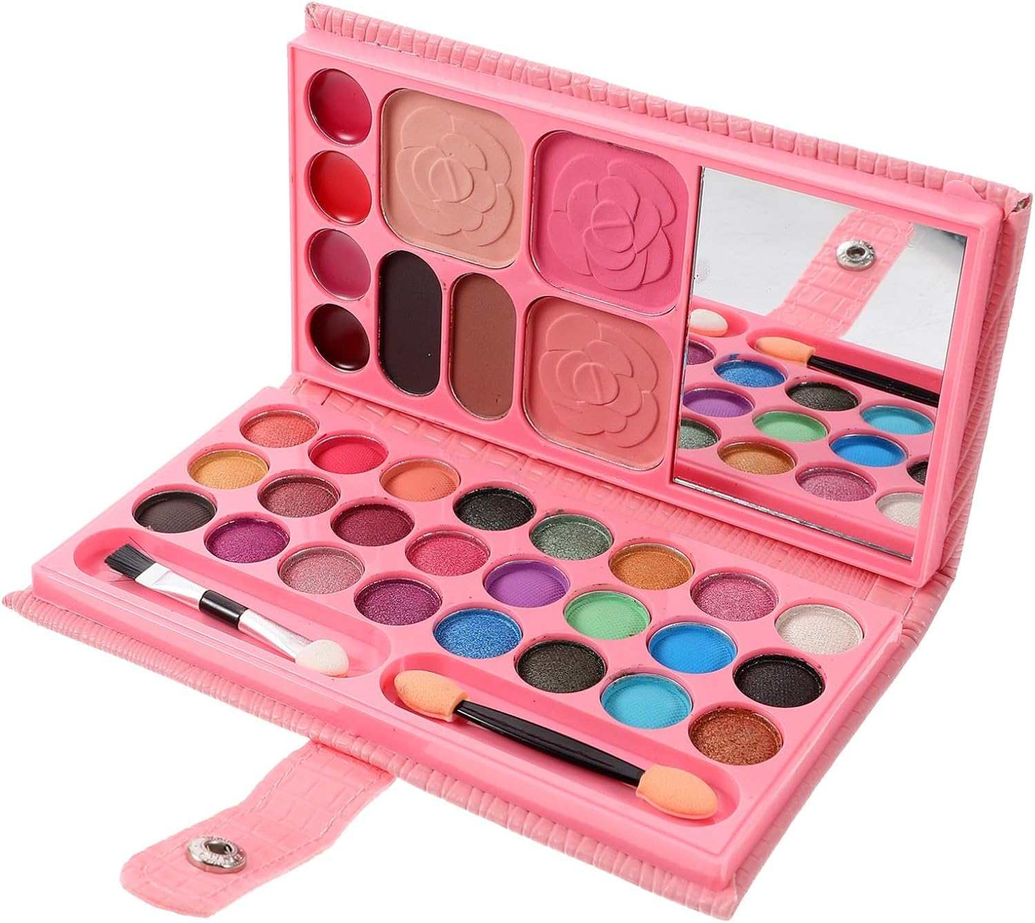 Healeved Makeup Set for Teen Girls Boys and Girls Eye Shadow Pallets Natural Eyeshadow Non-Fly Powder and Soft Texture for Teen Gifts image number 2