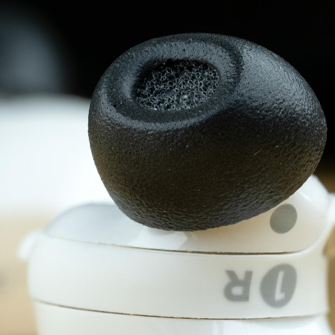 Comply Memory Foam Replacement Earbud Tips for Bose Quietcomfort, Ultra, II | Ultimate Comfort, Secure Fit, Superior Noise Isolation | Black (S/M/L) (3 Pairs) image number 5