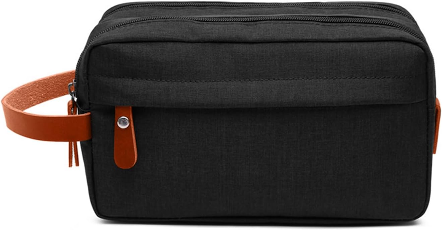 Oxford Cloth Toiletry Bag, Premium Water-Resistant Travel Bag with Hanging Hook, Multi-Compartment Cosmetic Organizer, Leak-Proof Design image number 3