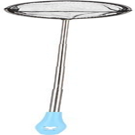 Aquarium Fine Mesh Net for Small Fish & Shrimp, Stainless Steel Extendable Fishing Net with Long Handle, round Fish Tank Skimmer Net for Aquascaping image number 1