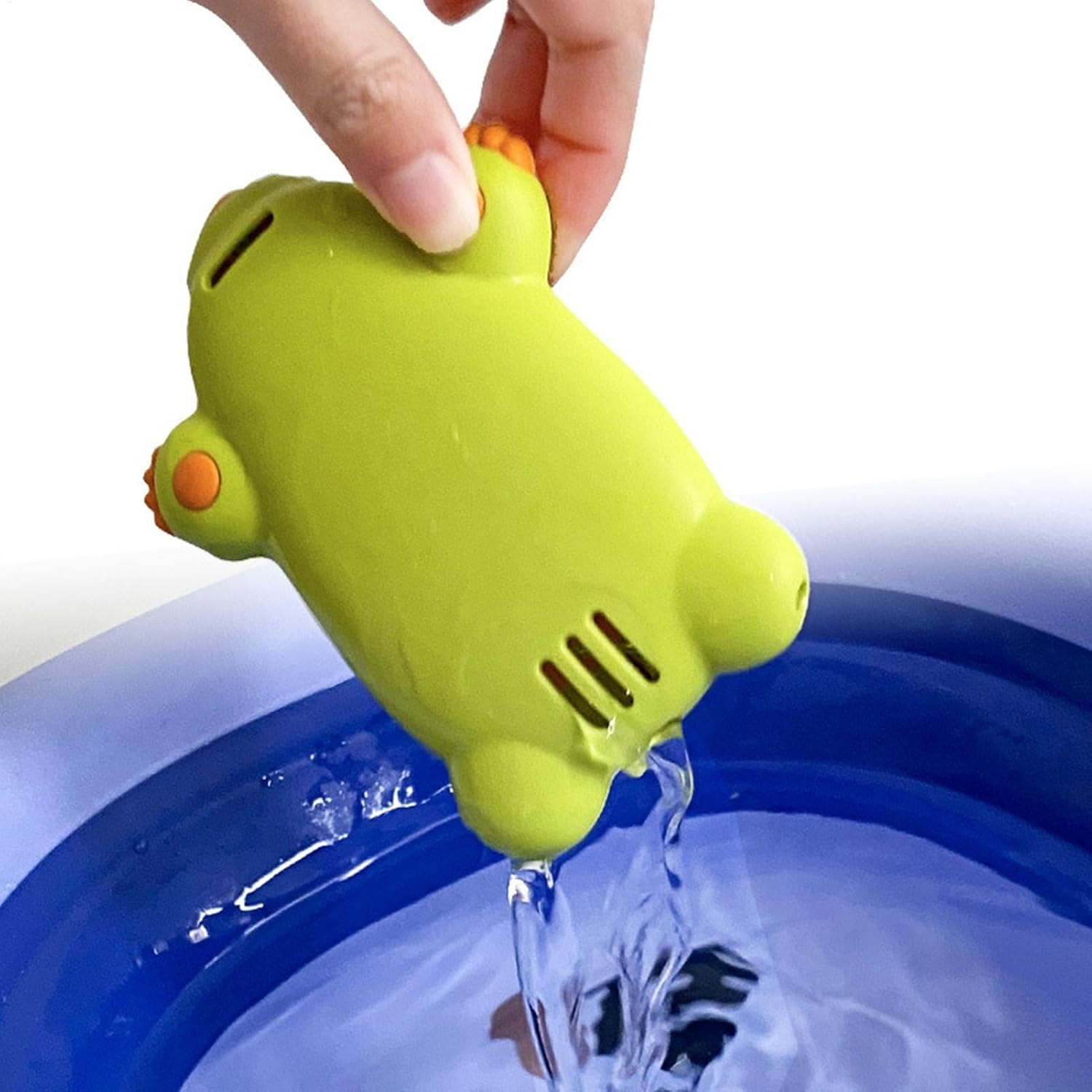 Bath Thermograph Baby Safety - Cartoon Water Temperature Thermograph | Safety Floating Toy, Bathtub Heat Measuring Tool for Bathtub, Swimming Pool image number 4