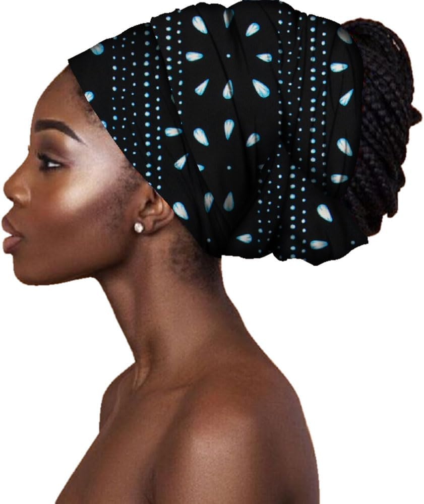 African Headwraps for Women Head Wraps Ankara Wrap Head Scarf image number 5