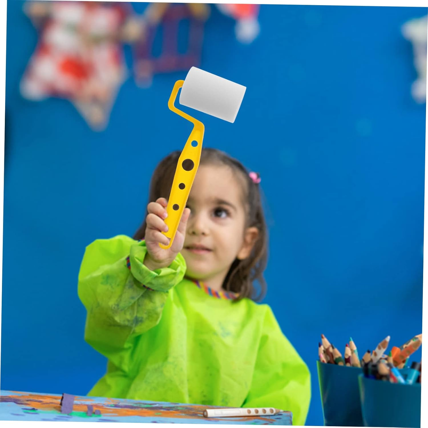 Bestonzon 2Sets Paint Rollers for Painting Walls DIY Painting Rollers Oil Paint for Home Furniture image number 1