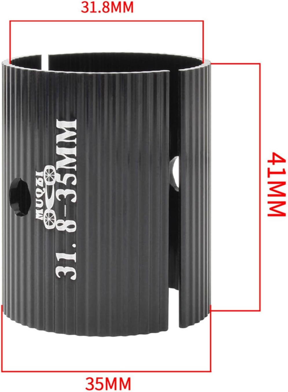 Handlebar Clamp | Aluminium Alloy Handlebar Conversion Sheet - Sheet Spacer 25.4 to 31.8 to 35Mm Increasing the Friction for Most Bicycles Imtrub image number 6