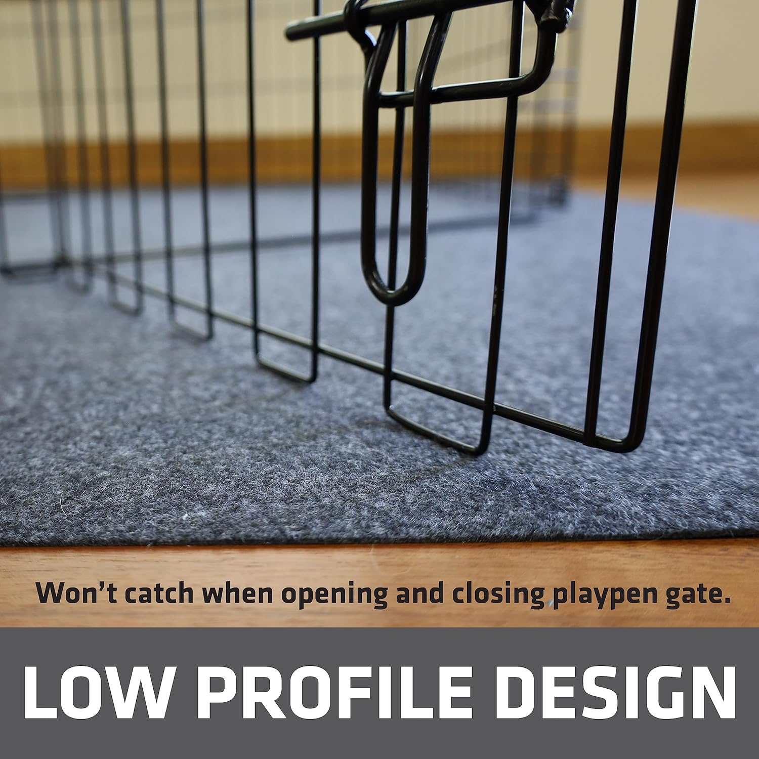 Drymate Dog Playpen Mat, Absorbent, Waterproof, Non-Slip, Machine Washable, XL Size (60&rdquo; X 74&rdquo;), Reusable Puppy Pad for Training, Whelping, Housebreaking, Incontinence, and Crate/Kennel (USA Made) image number 1