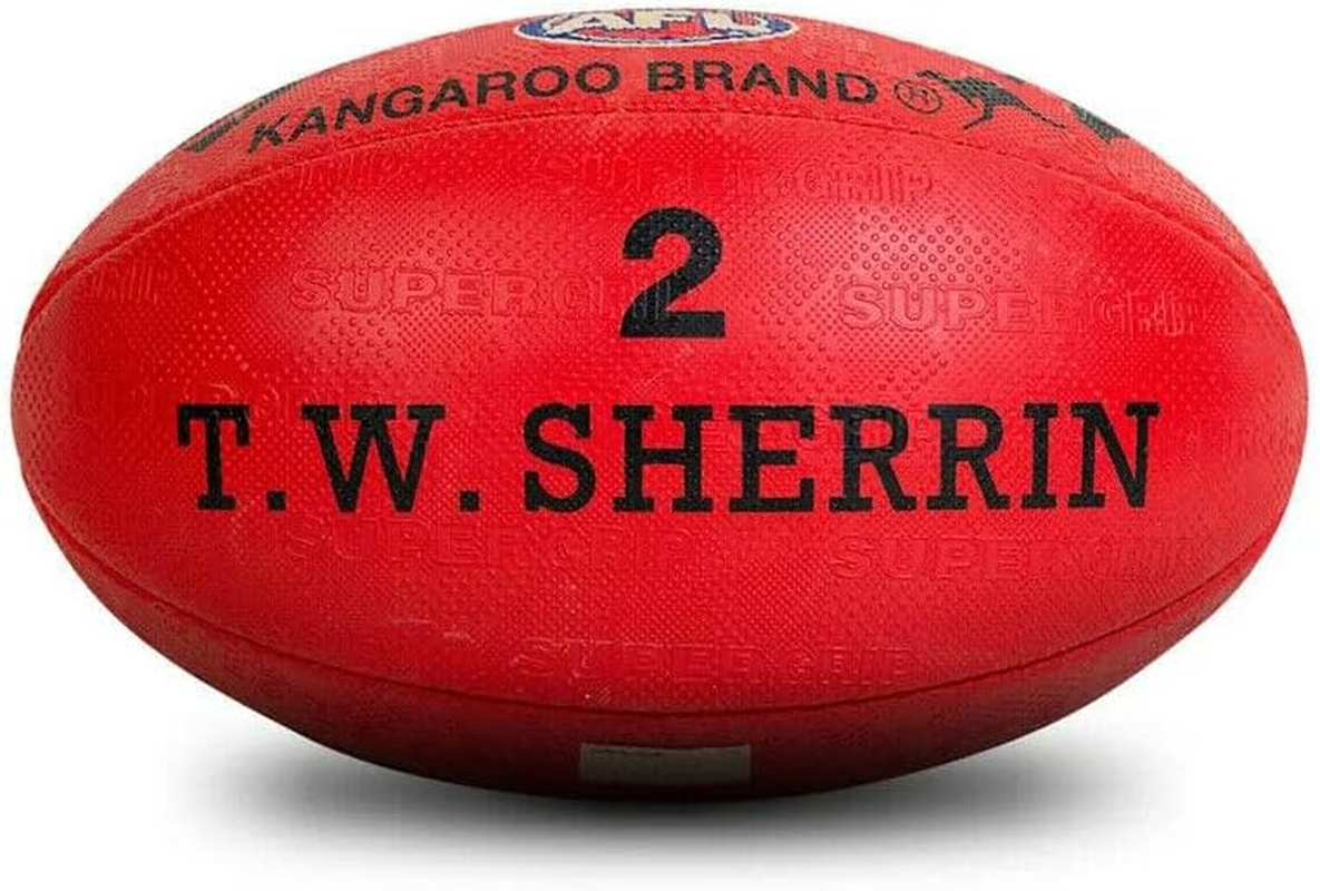 Sherrin KB All Surface Training Football, Red, Size 2