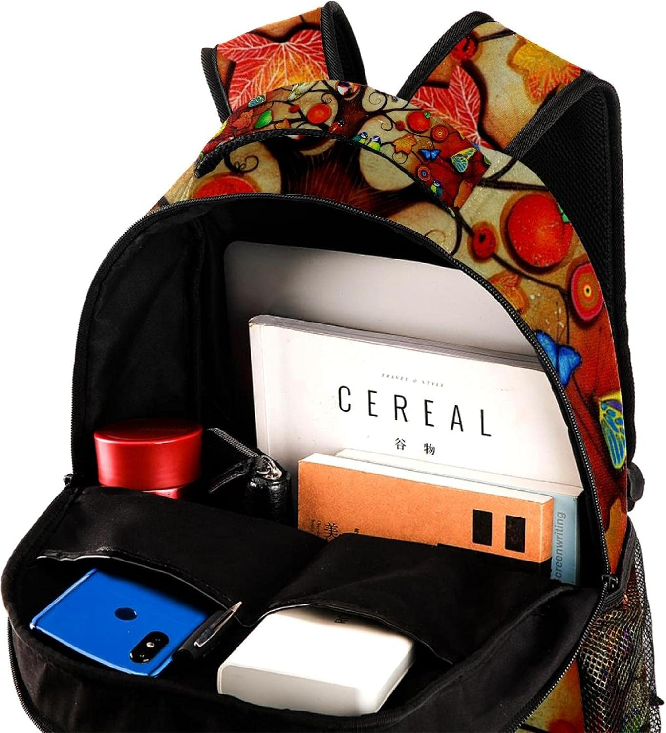 Magic Tree Backpack Students Shoulder Bags Travel Bag College School Tote Backpacks