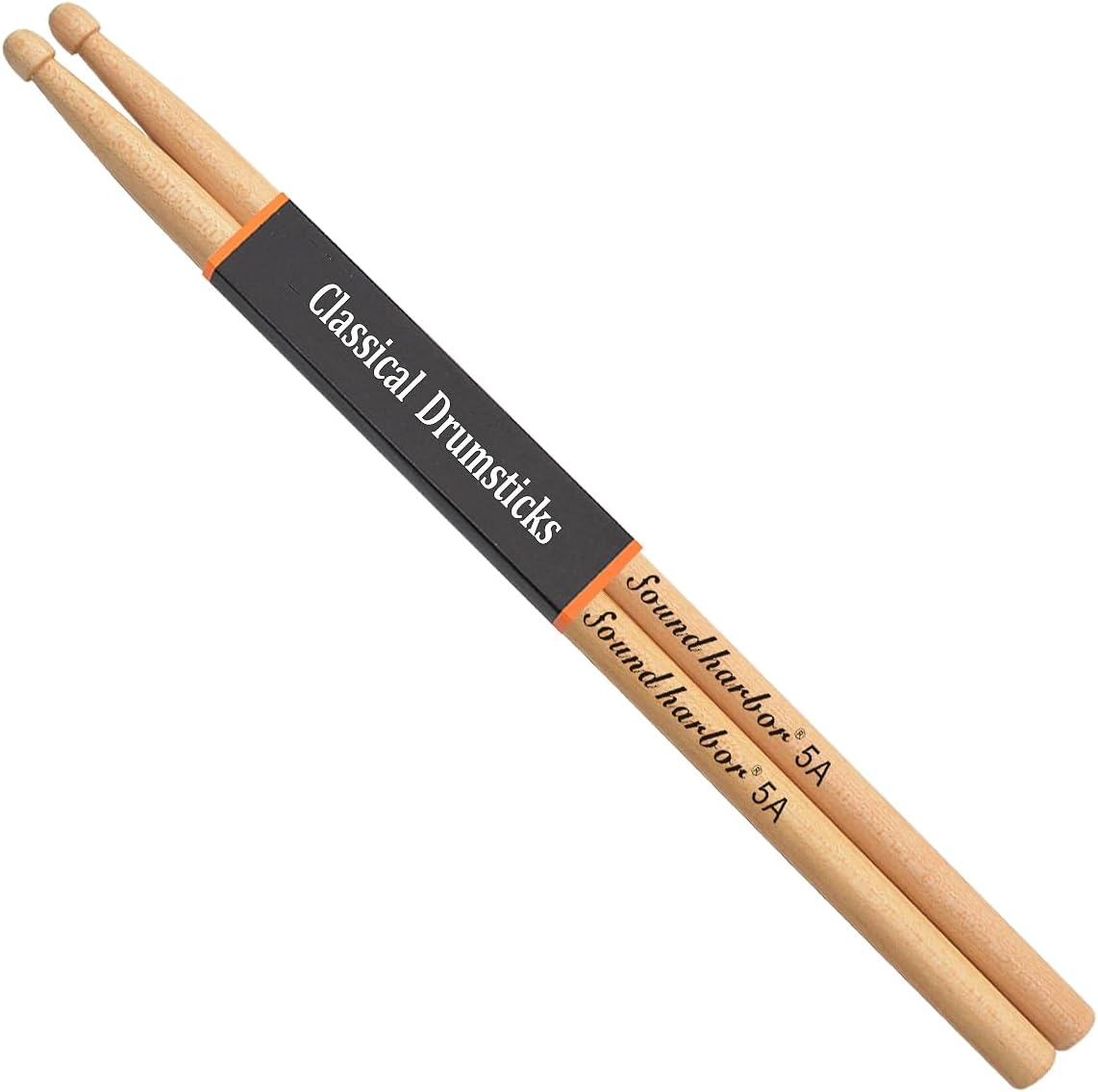Drum Sticks 5A Wood Tip Drumstick (1 Pair Maple)