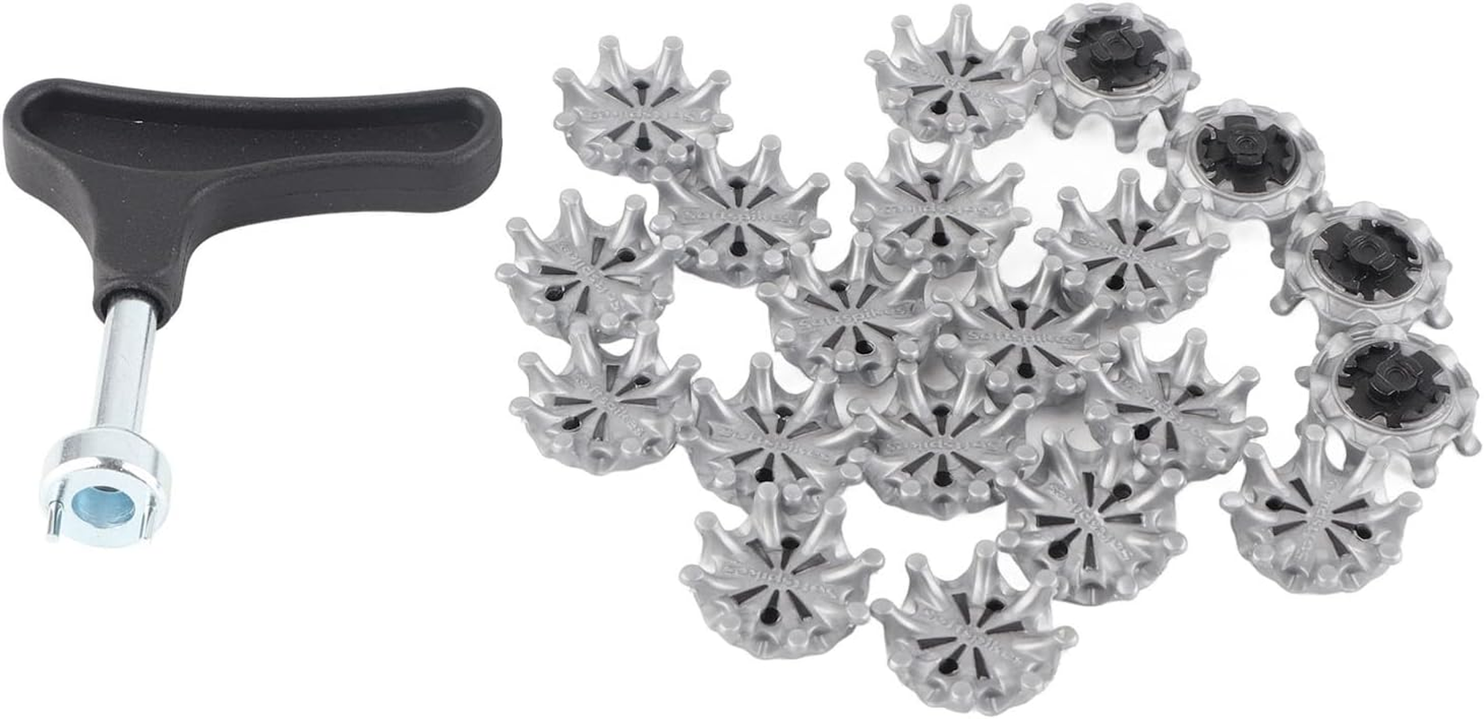 Replacement Golf Shoe Spikes, Durable Golf Shoe Spikes Provide Comfort with Removal Tools for Different Surfaces image number 3