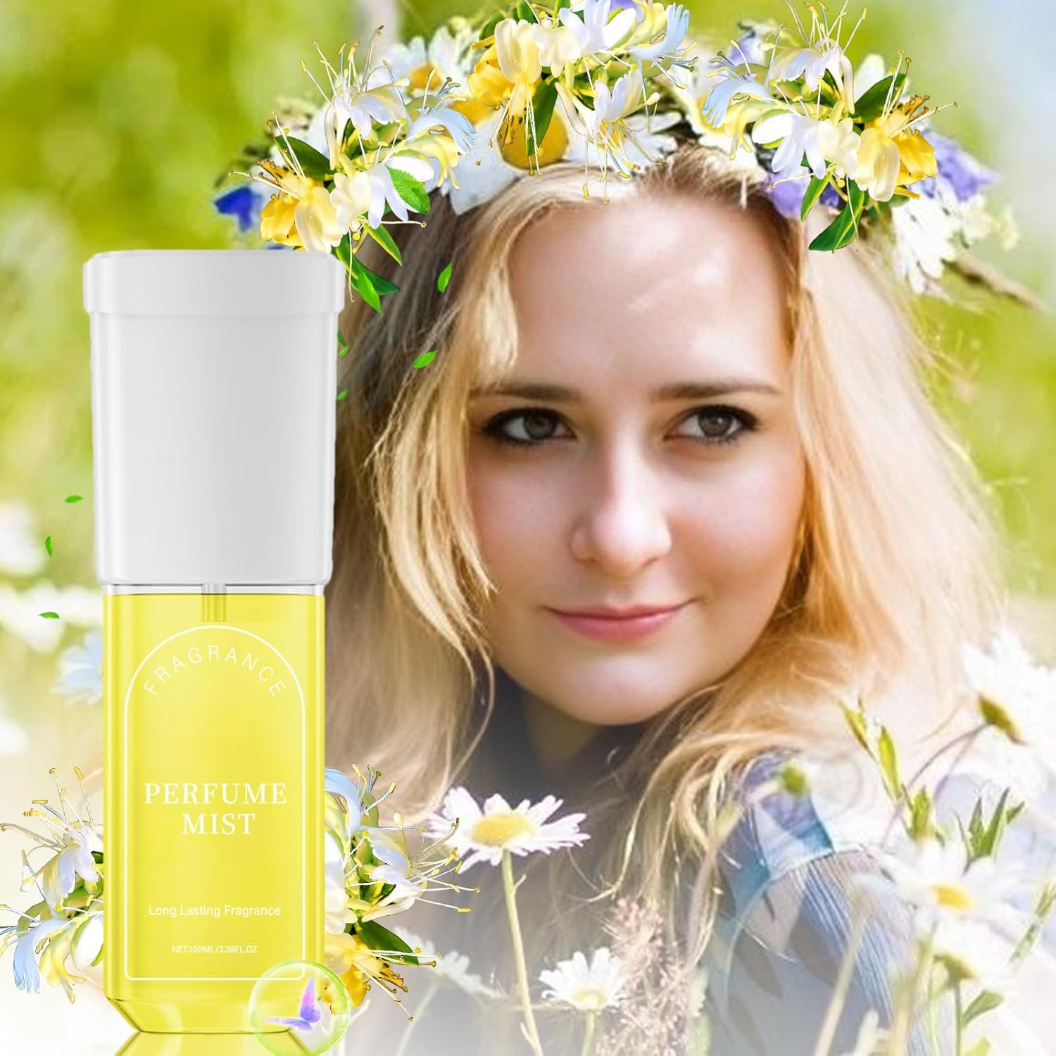 Ylang Ylang Perfume - Durable Fragrance | 100 Ml Portable Body Perfume Skin Perfume Spray Elegant Perfume Spray Perfect for Women, Girls and Others image number 1