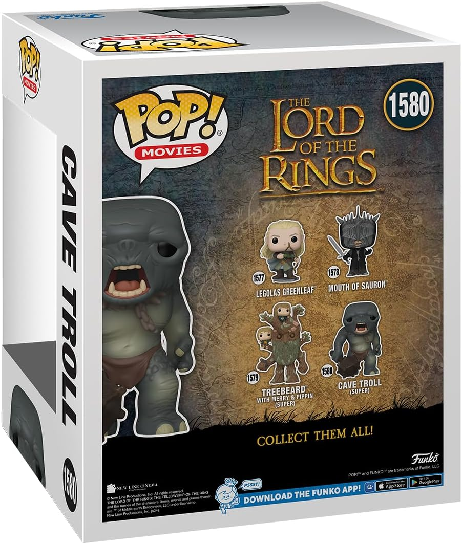 FUNKO POP! Super 6-Inch: Lord of the Rings - Cave Troll image number 6