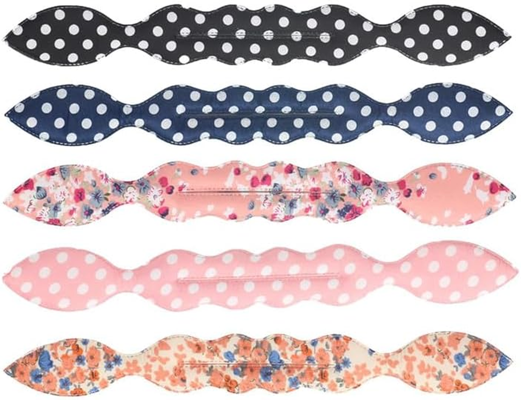 5Pcs Deft Hair Bun Maker Doughnut Hair Bun,Flexible Donut Curlers Lazy French Twist Clip,Twister Hair Bun Maker Deft Bun,Hair Bun Maker Deft Bun for Hair Twister,French Twist Deft Bun Maker for Women image number 1