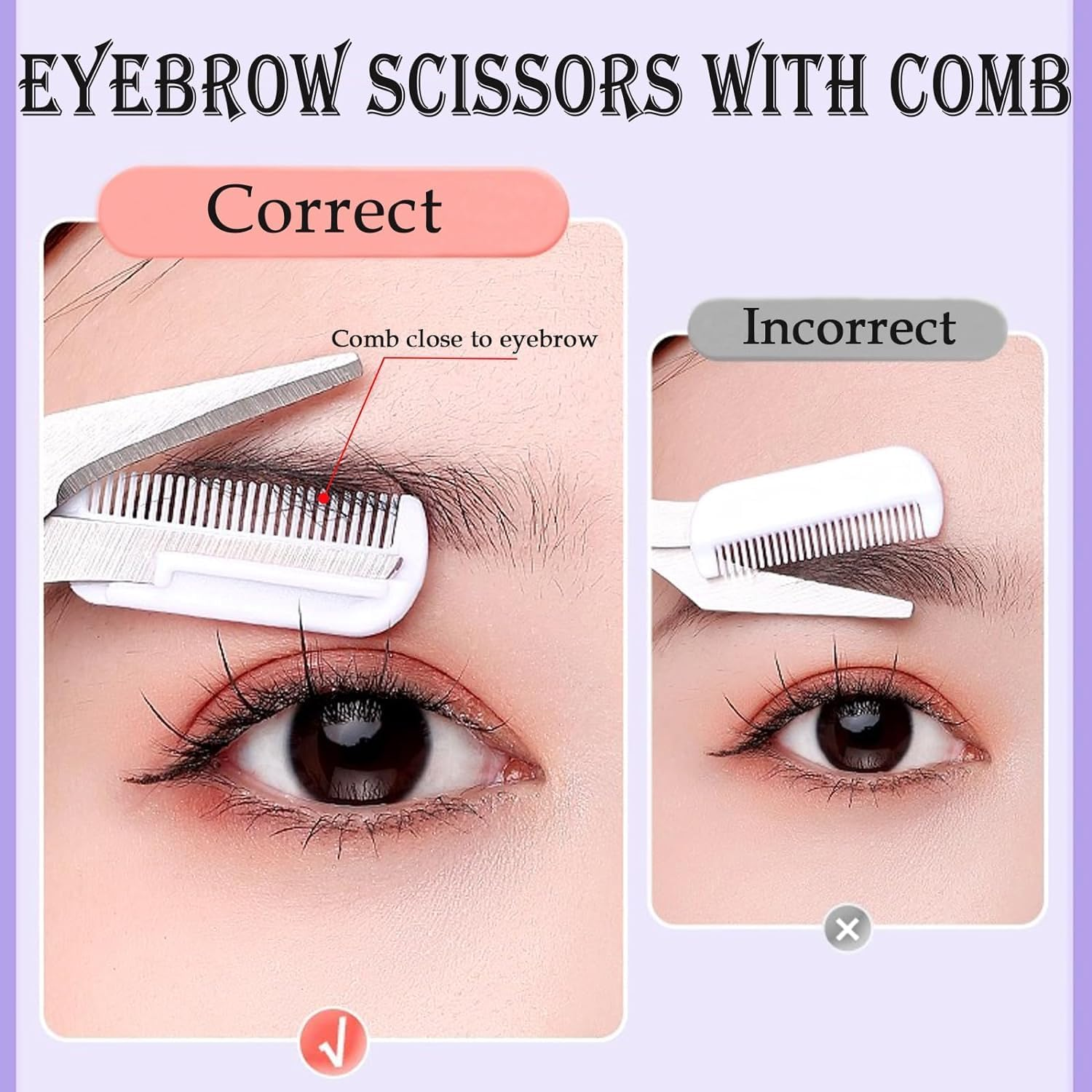 WADY Razor for Women Face, Eyebrow Razor, Eyebrow Razor Kit, Professional Dermaplaning Tool for Peach Fuzz, Facial and Eyebrow Hair Removal, Gentle Skin Exfoliation Blade (6Pcs) image number 4