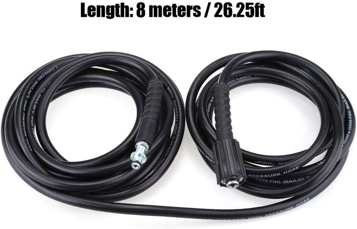 5800PSI 8M Car Washing Replacement Hose, High Pressure, Explode Proof Hose for K2 Car Machine, Used for Old Water Application image number 5