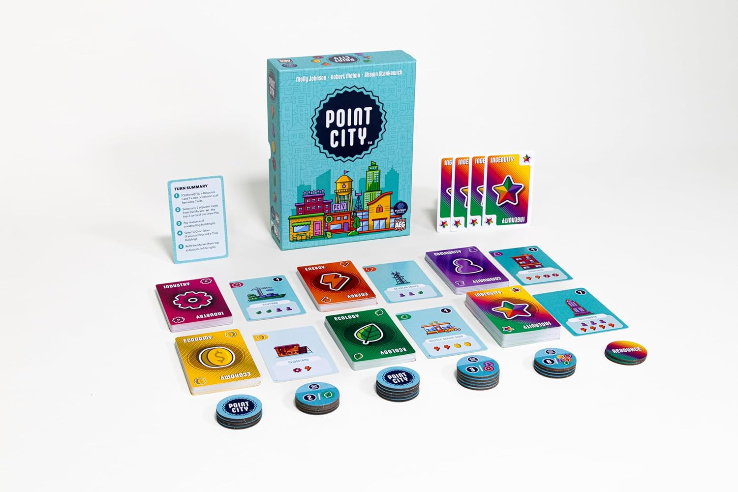 Alderac Entertainment Group Point City Card Game image number 1