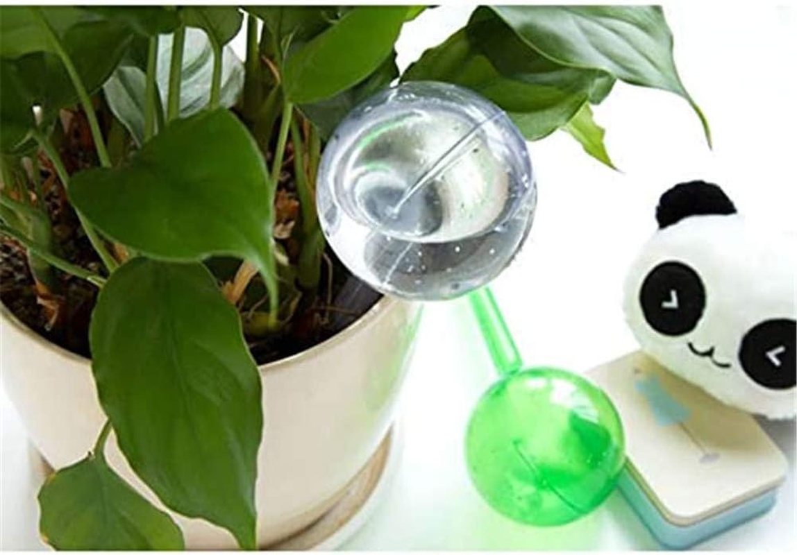 Plant Watering Bulbs, Automatic Self-Watering Globes Plastic Balls Garden Water Device Watering Bulbs for Plant (Small, 4 Pcs Clear) image number 5
