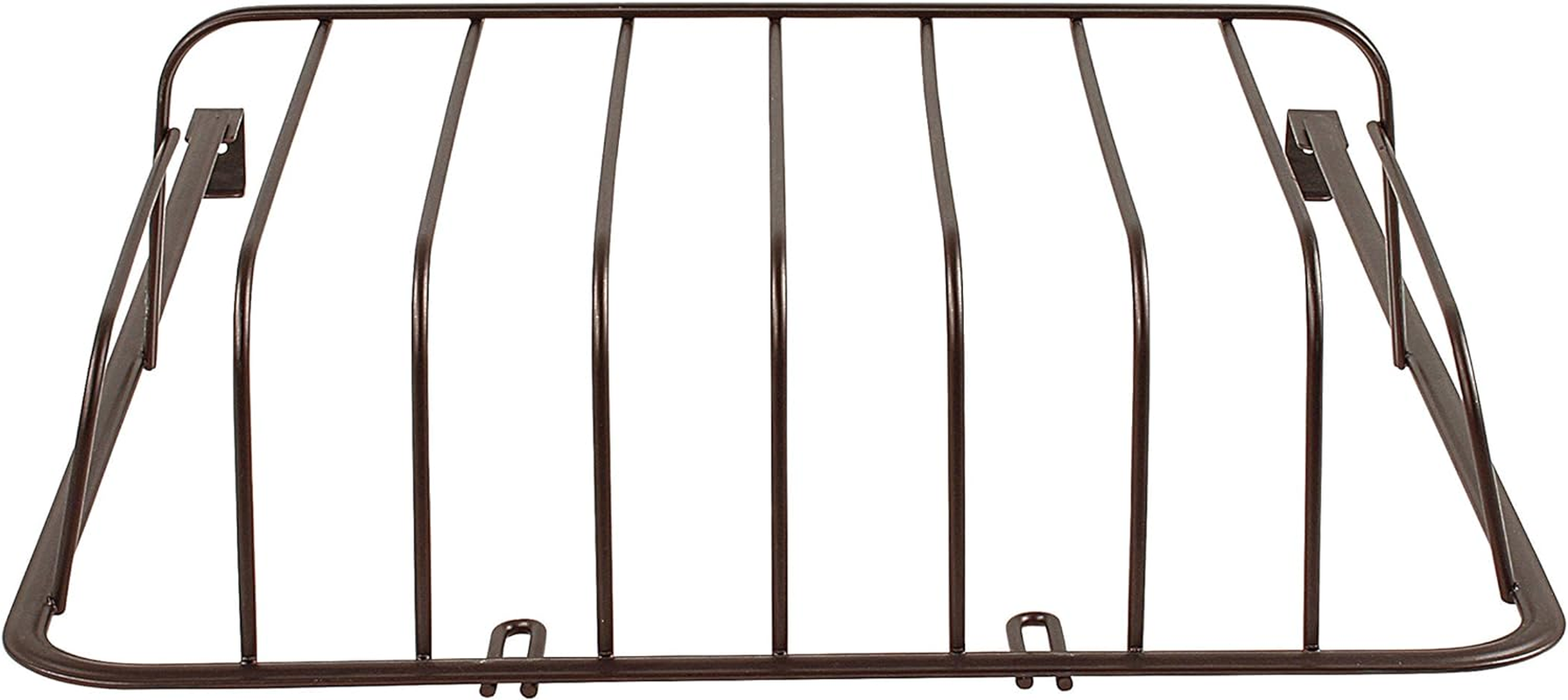 Spectrum Diversified Ashley Cookie Sheet Organizer, Cutting Board Holder, Bakeware Organizer, over the Cabinet Door, Bronze image number 4