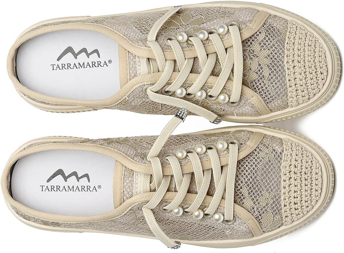 Tarramarra Women Sneakers Slides Crochet Detailing Nonslip Platform Shoe Julissa image number 6