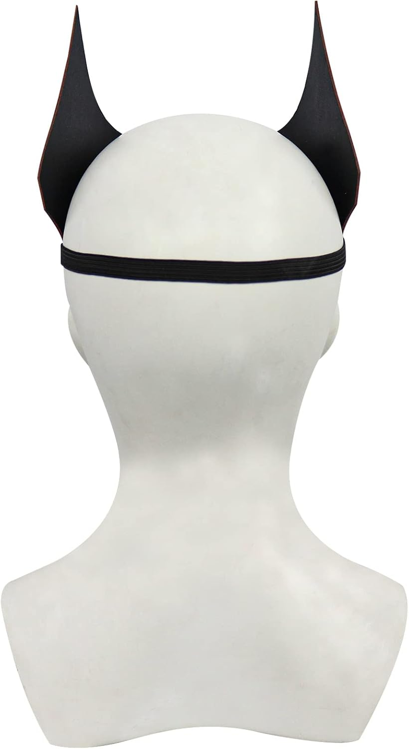 Bulex Wanda Maximoff Headpieces Crown Cosplay Costumes Mask Prop Halloween Leather Headgear image number 2