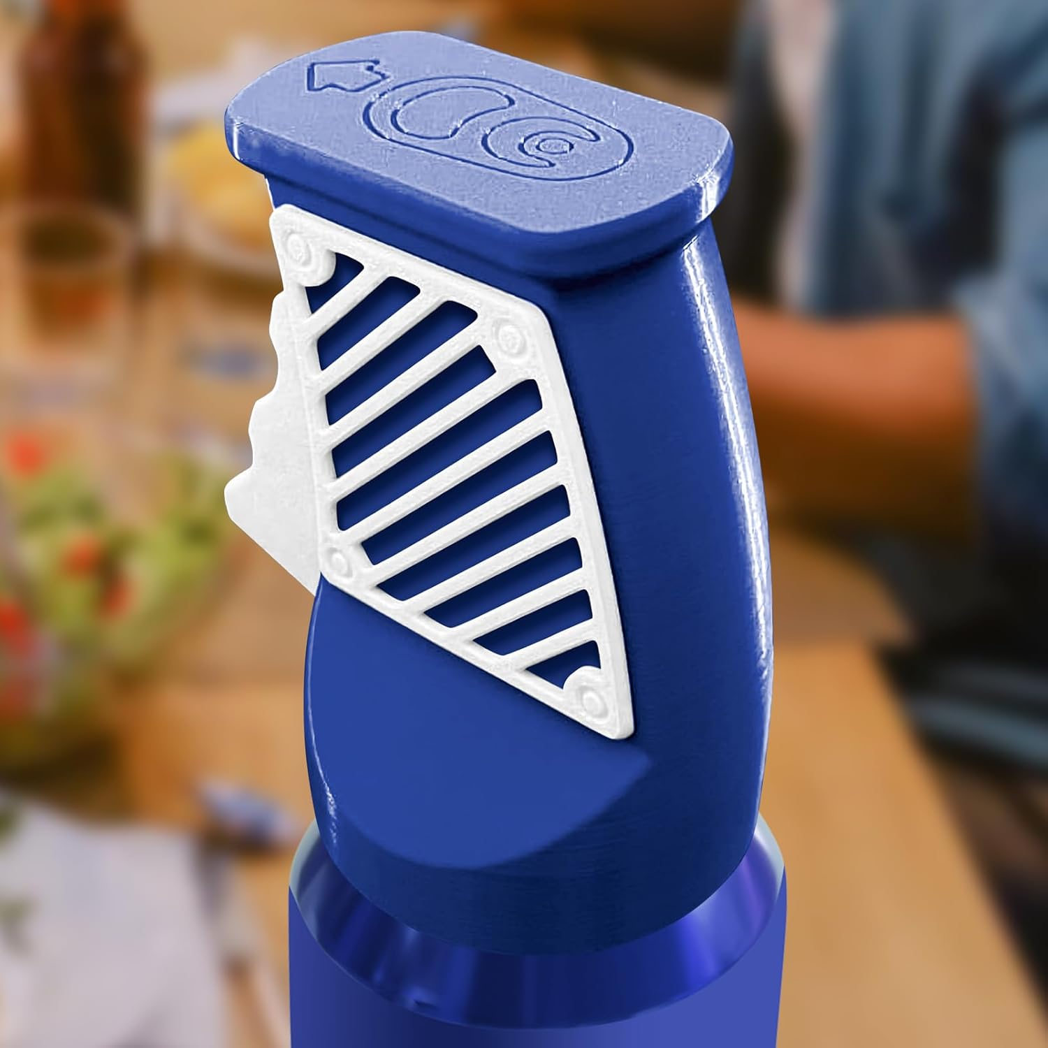 3D Printed Beverage Can Opener, Jar Cover Remover, Soda Top Opener, with Compact and Lightweight, Reduces Wrist Strain, Blue, Green, Purple, for Kitchen, Home, Travel image number 6