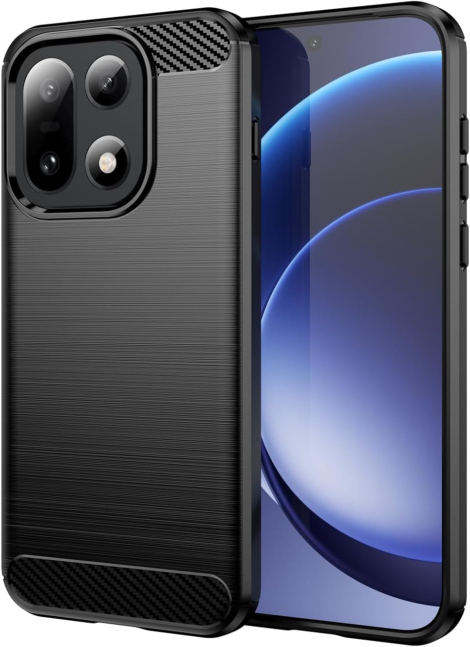 Effcotuo Magnetic Case for Oppo Find X9 Case with Screen Protector for Tempered Glass Screen Protector with Magsafe Acrylic Protective Case Full Magnet Matte Mobile Phone Case