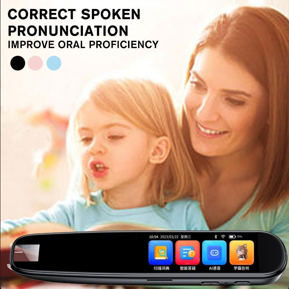 Scan Reader, Translation Pen, Pen Reader, 112 Language Translation Scanning Reading Pen, Text to Speech Device for Dyslexia