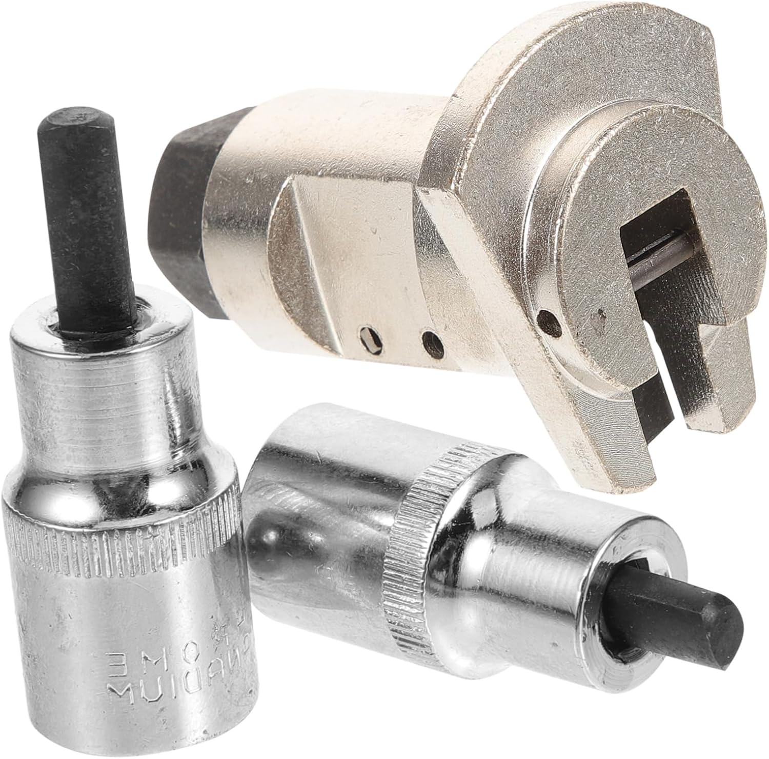 IWOWHERO 3Pcs Suspension Strut Spreader Tool and Car Shock Absorber Remover Set for Automotive Steering and Suspension Separation Random Color