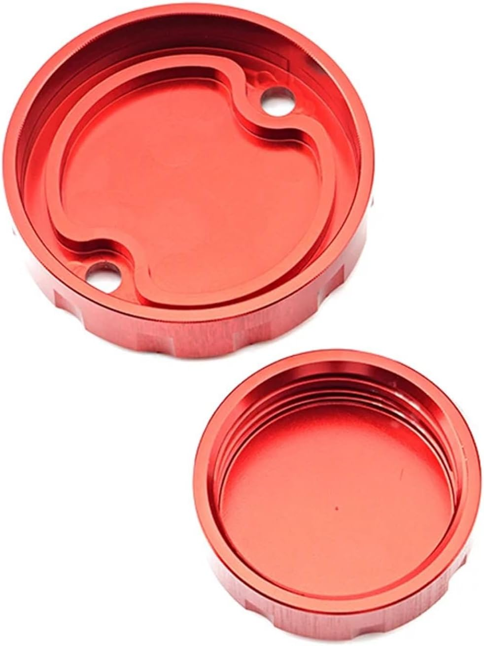 KJJKMJHU Fit for Indian FTR1200 FTRX100 FTR 1200 X100 2019-2024+ INDIAN Accessories Motorcycle Rear Front Brake Fluid Covers(Frbc Black) image number 6