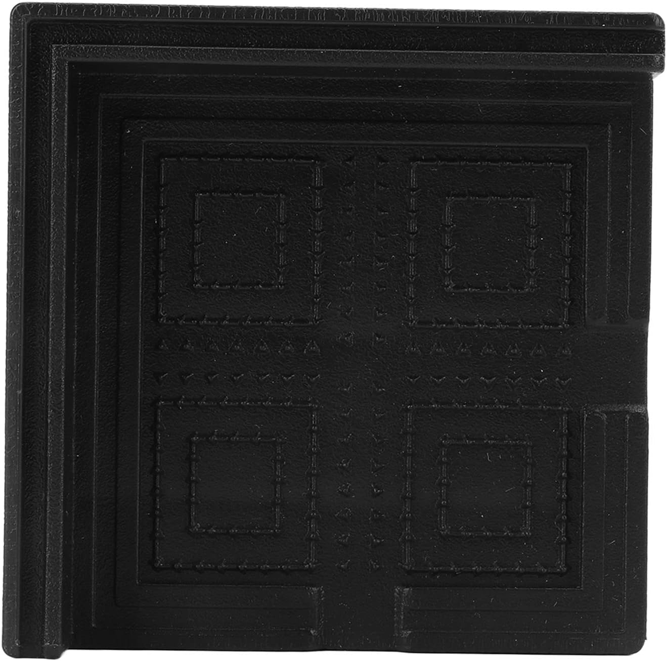 Omabeta 4PCS Bed Risers Bed with Support up to 2200Lbs,Square Furniture Risers for Washing Machine Bed Couch Table Sofa,Leg Heightening Pads,9X9X8Cm 3.54X3.54X3.15'' image number 4