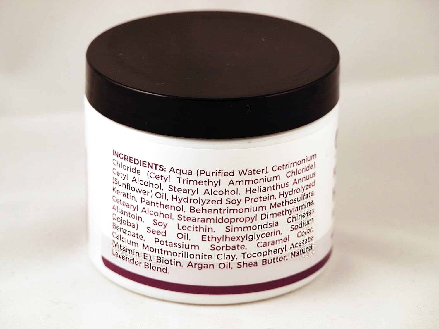 Adama Keratin Overnight Hair Mask Lavender 4 Fl Oz 120 Ml