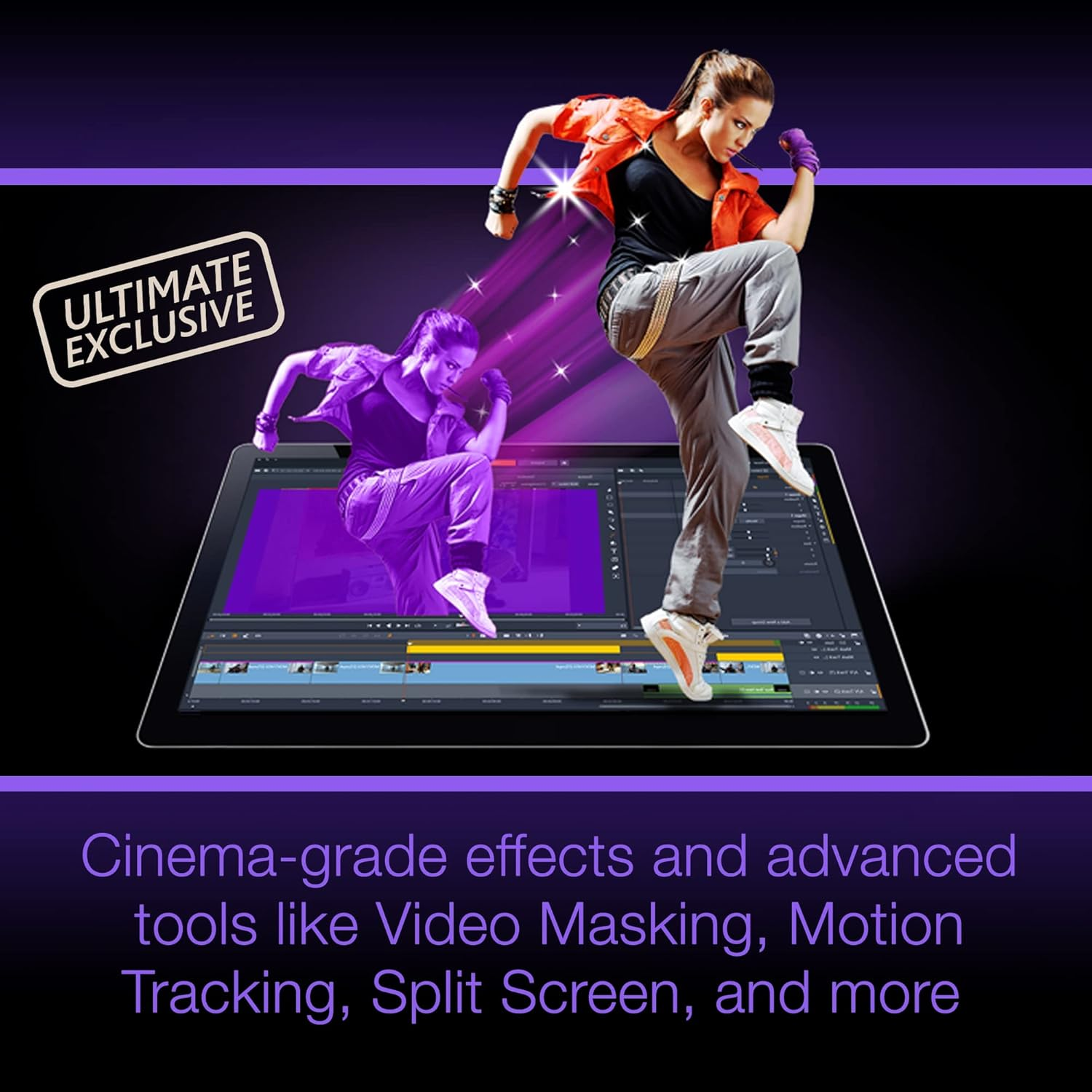 Pinnacle Studio 26 | Video Editing Software | Advanced Pro-Level Video Editor | Perpetual | Ultimate | 1 Device | 1 User | PC | Code [Delivery] image number 4