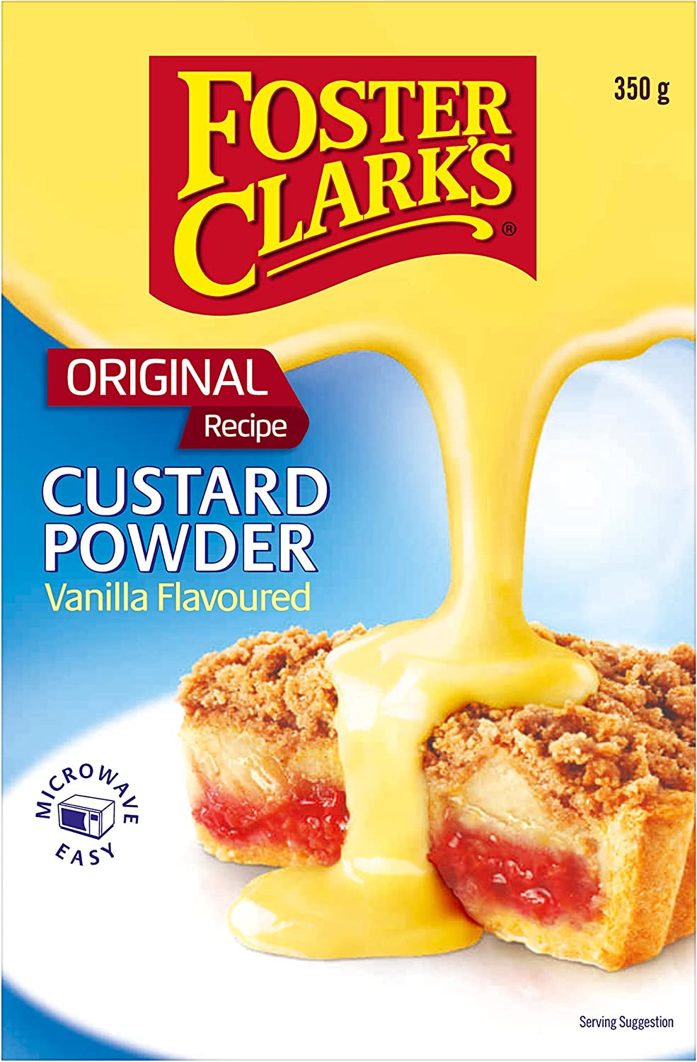 Foster Clark'S Custard Powder Flavoured Pudding Instant Custard Powder Dessert 350G image number 3