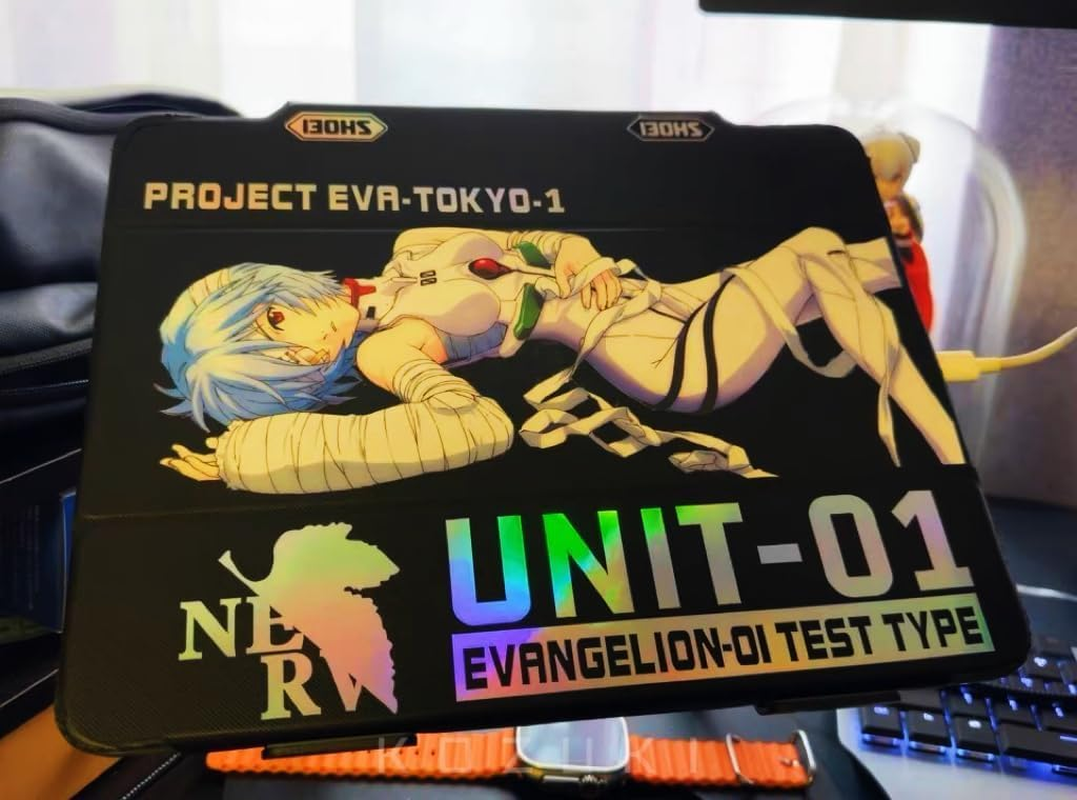 Evangelion Vinyl Sticker Evangelion Car Decal Rei Car Stickers Asuka Car Sticker Unit01 Stickers for Car Neon Genesis Evangelion Car Decal Eva01 Stickers for Car Waterproof Uv Resist (RAINBOW02)