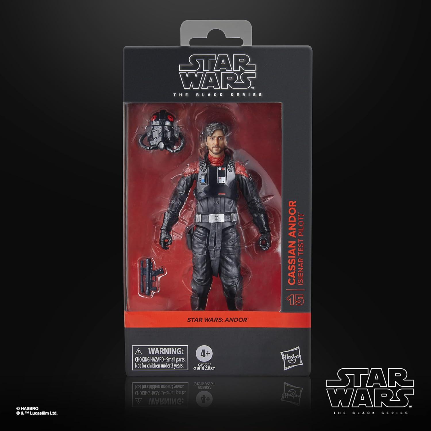 Star Wars the Black Series Cassian Andor (Sienar Test Pilot), Star Wars: Andor Premium Collectible 6 Inch Action Figure