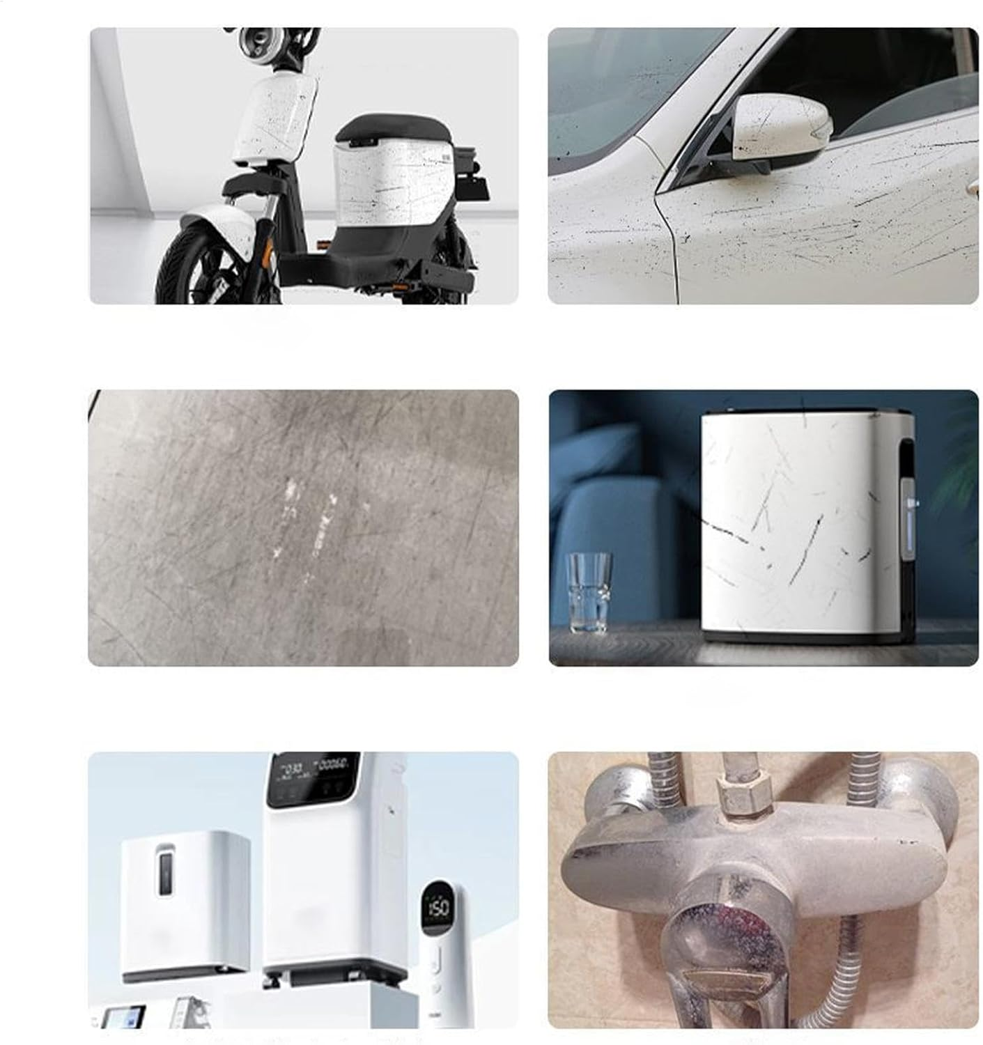 Scratch Remover for Vehicles,Scratch and Swirl Remover Wax | Vehicle Polishing Paste Removes Defects While Adding Gloss and Shine image number 5