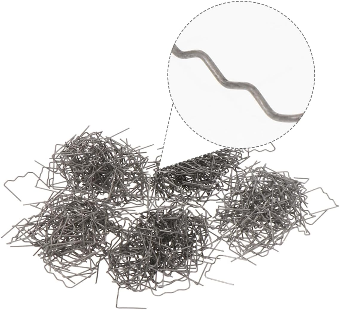 DOITOOL 500Pcs Welding Rods and Hot Stapler Auto Bumper Repairing Tool Metal Welding Wire Patch 0.6Mm Wave Straight for Car Body Repair and Automotive Maintenance image number 6