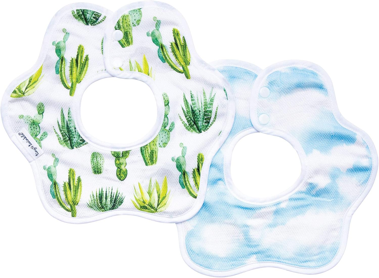 Tiny Twinkle Roundabout Drool Bibs Multi-Pack - 360 Rotating Waterproof and Absorbent Teething Baby Bibs&hellip;