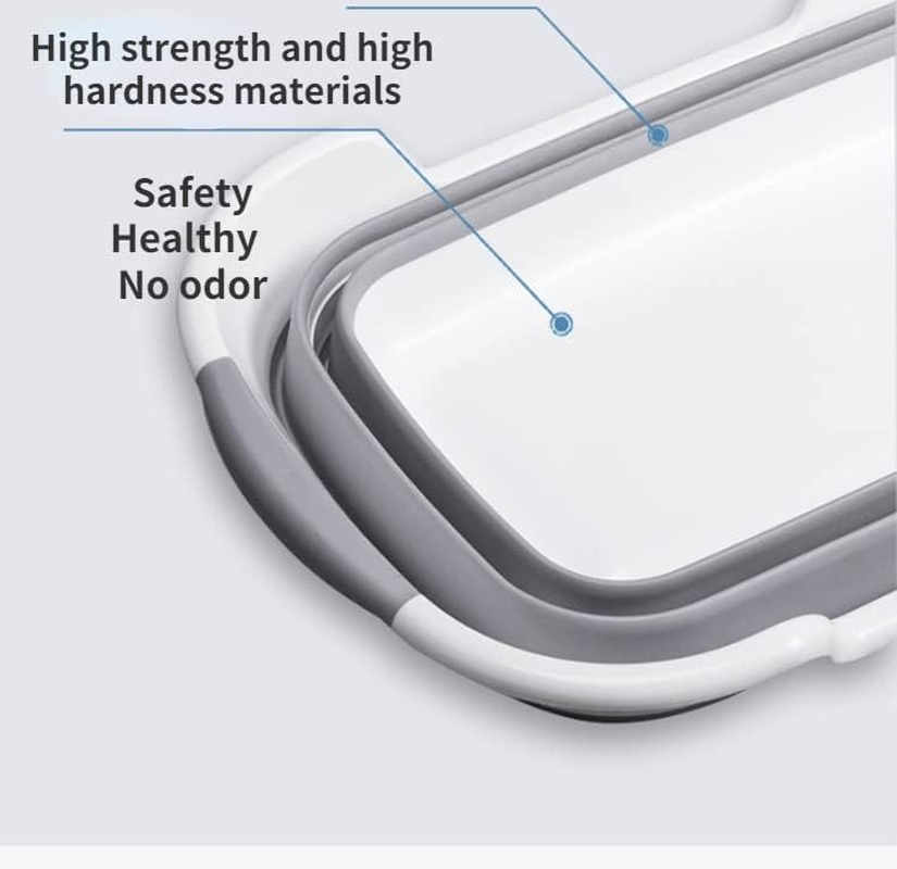 7.2Gal Dog Bathtub for Small and Medium Pets（Weight<40Lb）Multi-Functional with Hair Filter for Cat Bathtub and Dog Washing Tub at Home,Portable/Foldable Drainage Indoor Outdoor Washing Tub image number 4