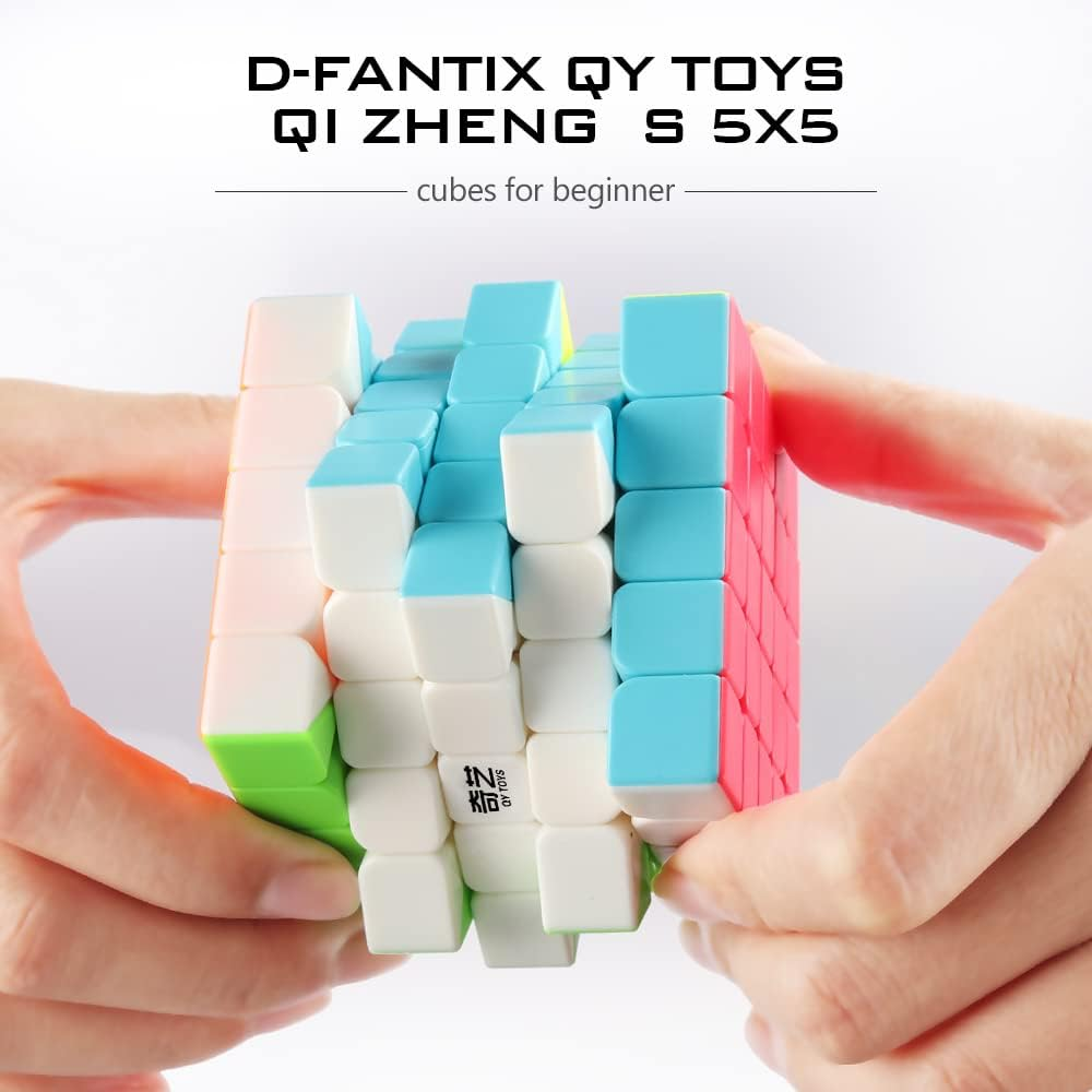 D-Fantix QYTOYS Qizheng S 5X5 Speed Cube Stickerless Magic Cube Puzzles Toys 62Mm image number 2